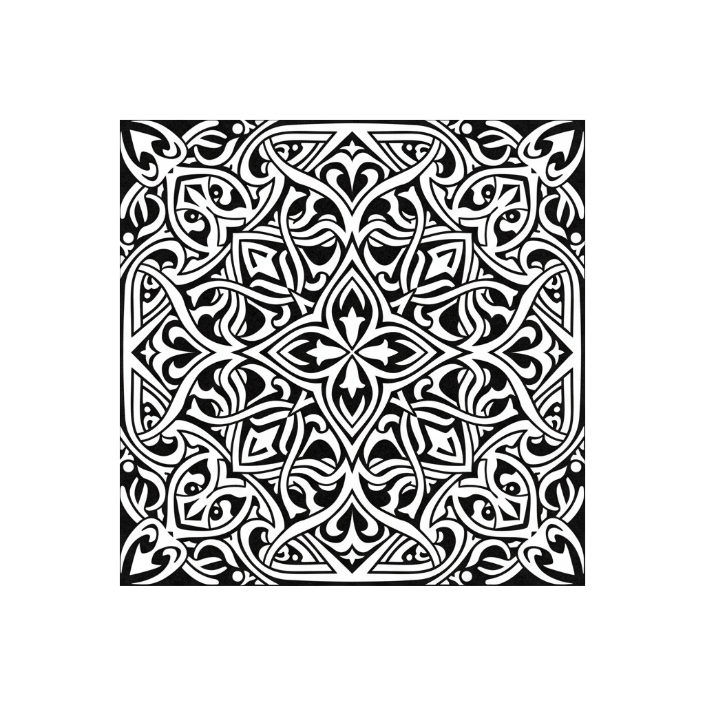 Motif de carreaux de faïence portugais